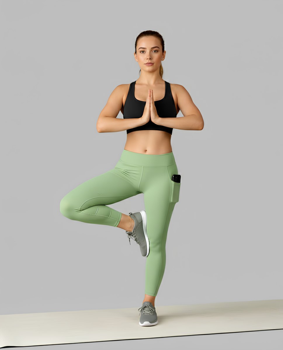 Ultra-Soft Workout Leggings for Women | High-Stretch Yoga Pants | Comfortable Gym & Sportswear for Girls | Ideal for Yoga, Cardio & Home Workouts